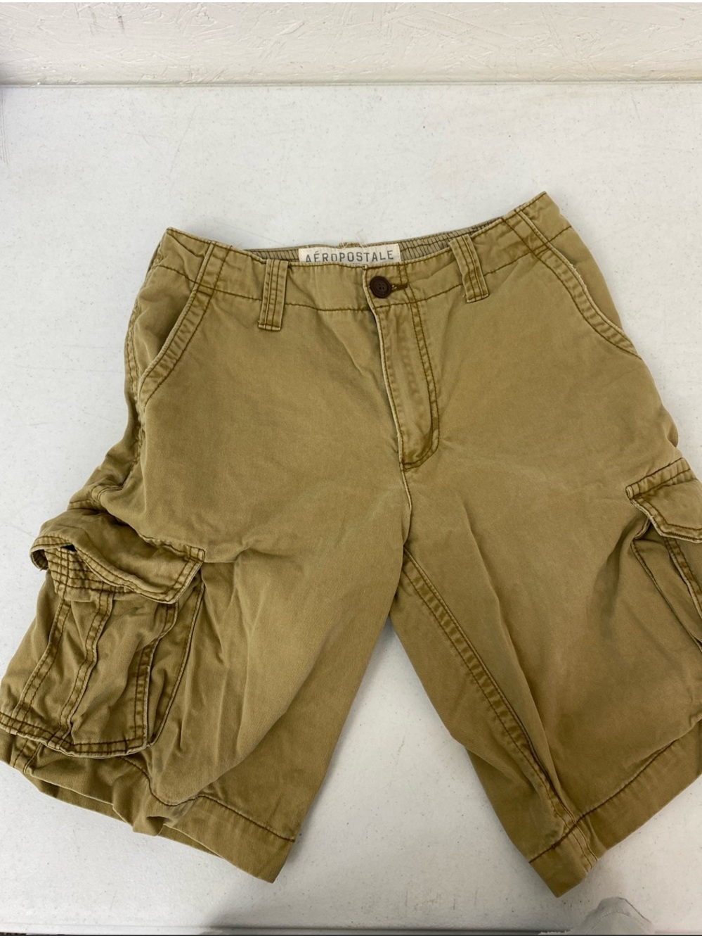 Aeropostale Men's Tan Cargo Shorts